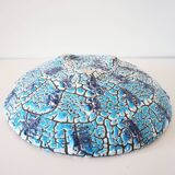 Large ceramic dish Fat lava Vallauris