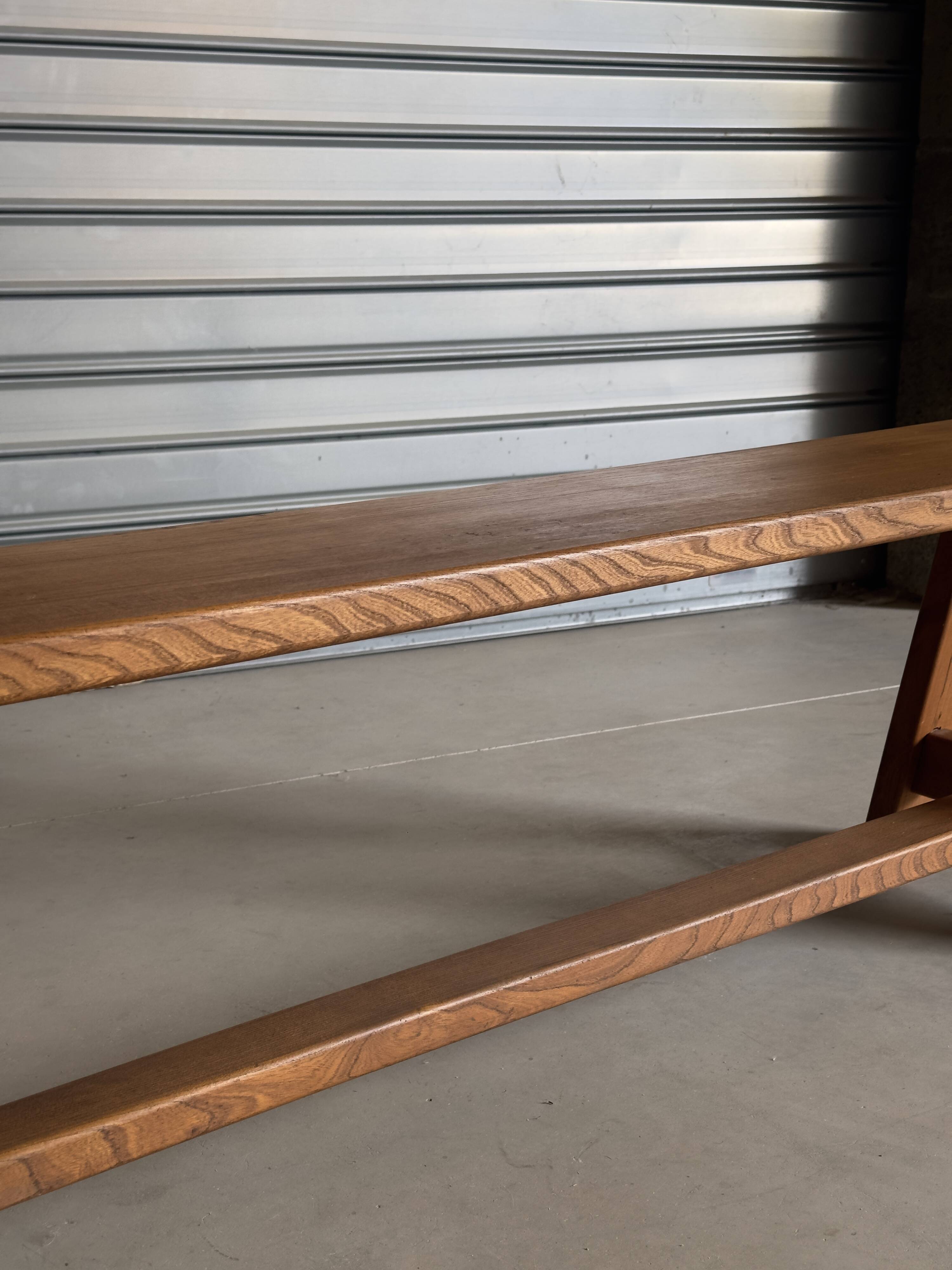 Grand banc en bois massif