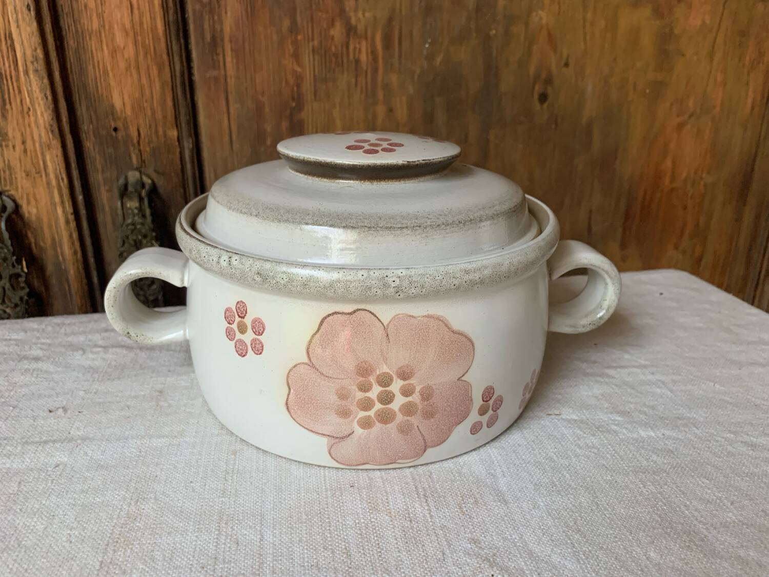 Denby Gypsy stoneware soup tureen 1970