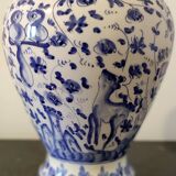 Hand-painted ceramic vase, Portugal