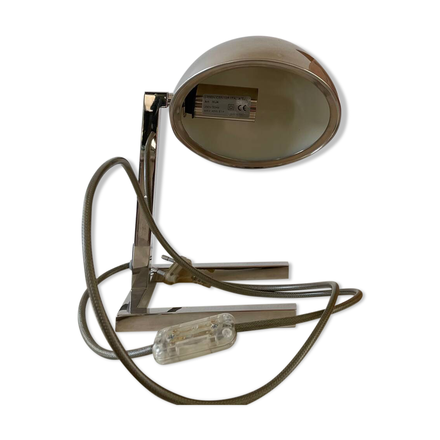 Lamp Lumen Italy MJA Jacques Adnet