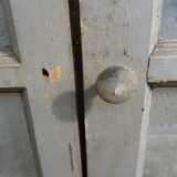 Old grey patina window