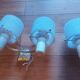 Pair of vintage 60's wall lights