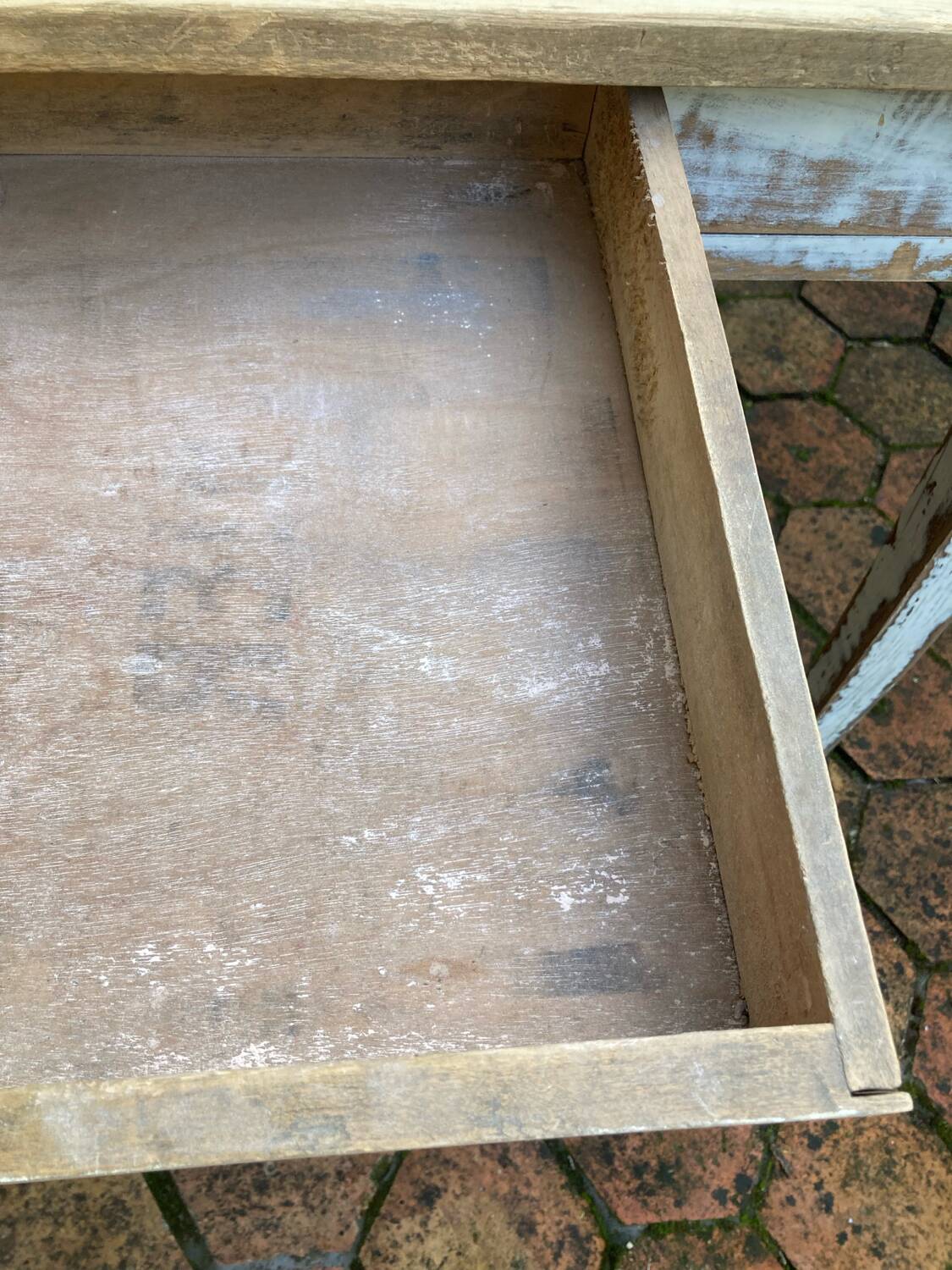 Vintage farmhouse table