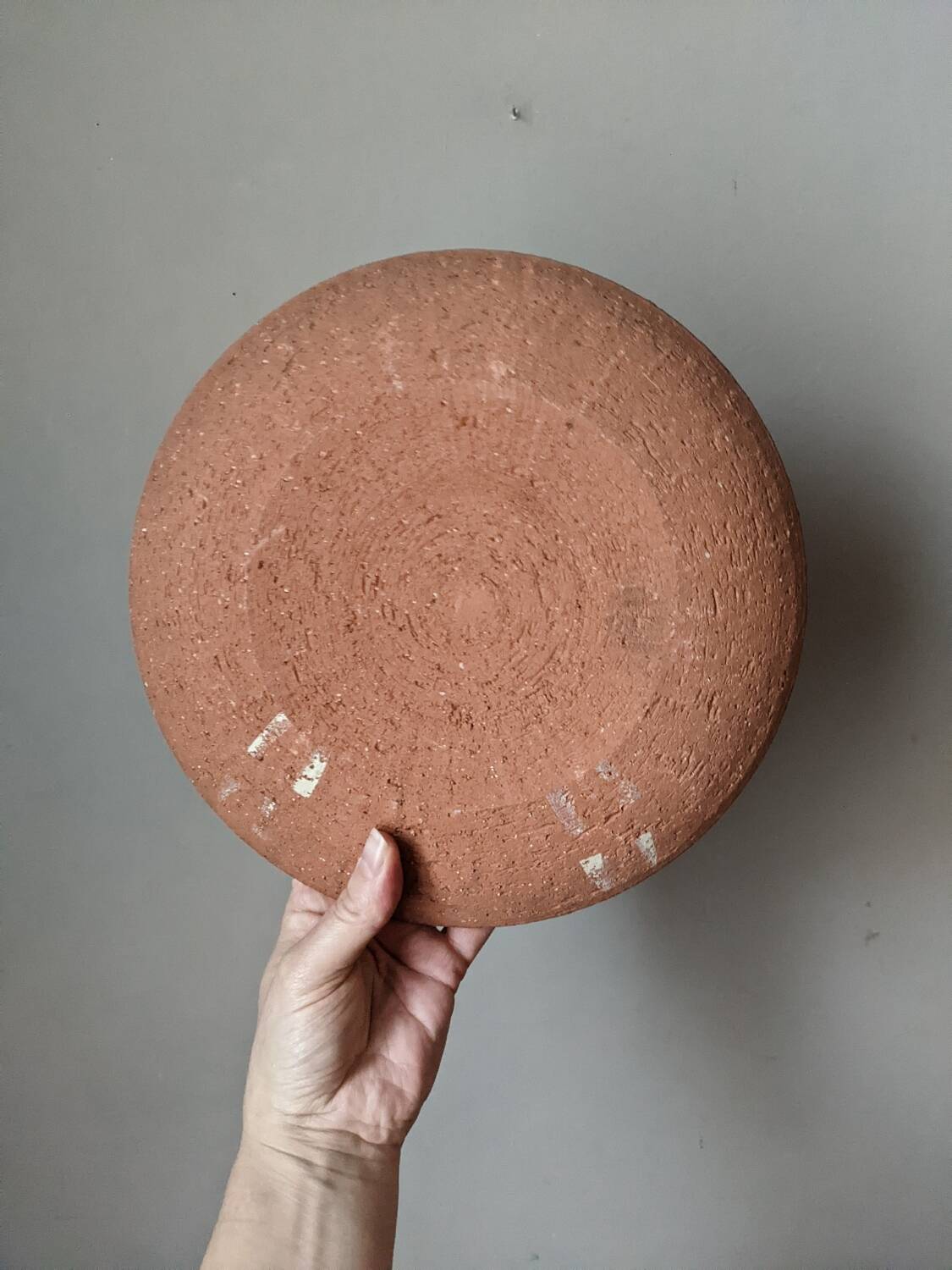 Decorative ceramic plate handmade country decoration
