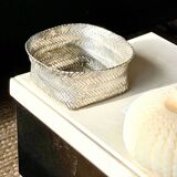 Woven alpaca catchall tray
