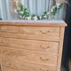 Commode art déco vintage bois massif