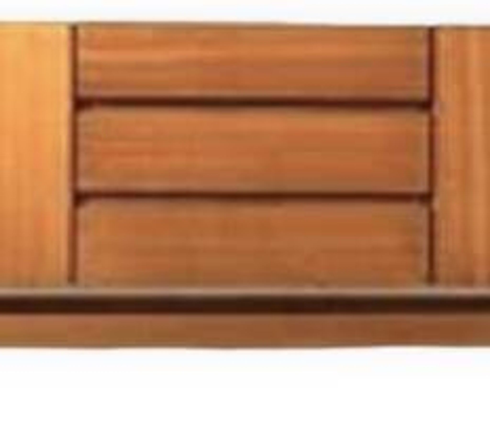 Vintage Scandinavian sideboard in blond teak