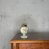 Green onyx table lighter