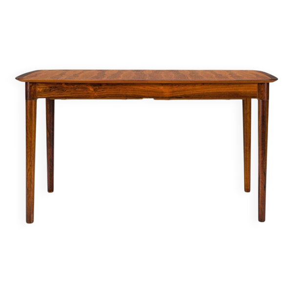 Table de salle à manger moderne en palissandre du milieu du siècle, de la marque Lübke, années 1960