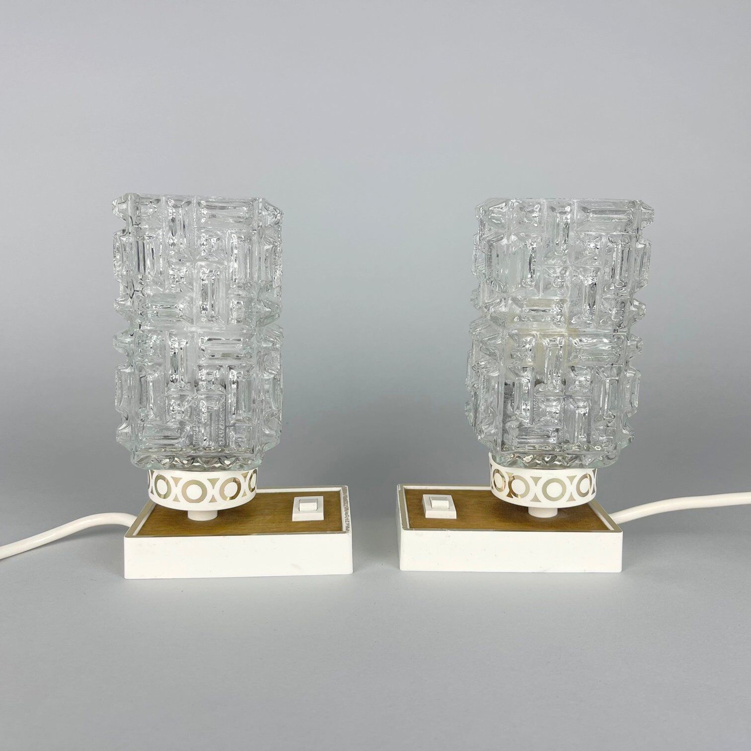 Set of Vintage Table or Bedside Lamps, 1960's