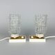 Ensemble de lampes de table ou de chevet vintage, années 1960