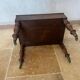 Mahogany bidet Napoleon III with zinc interior