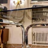 Oval dining table 1970