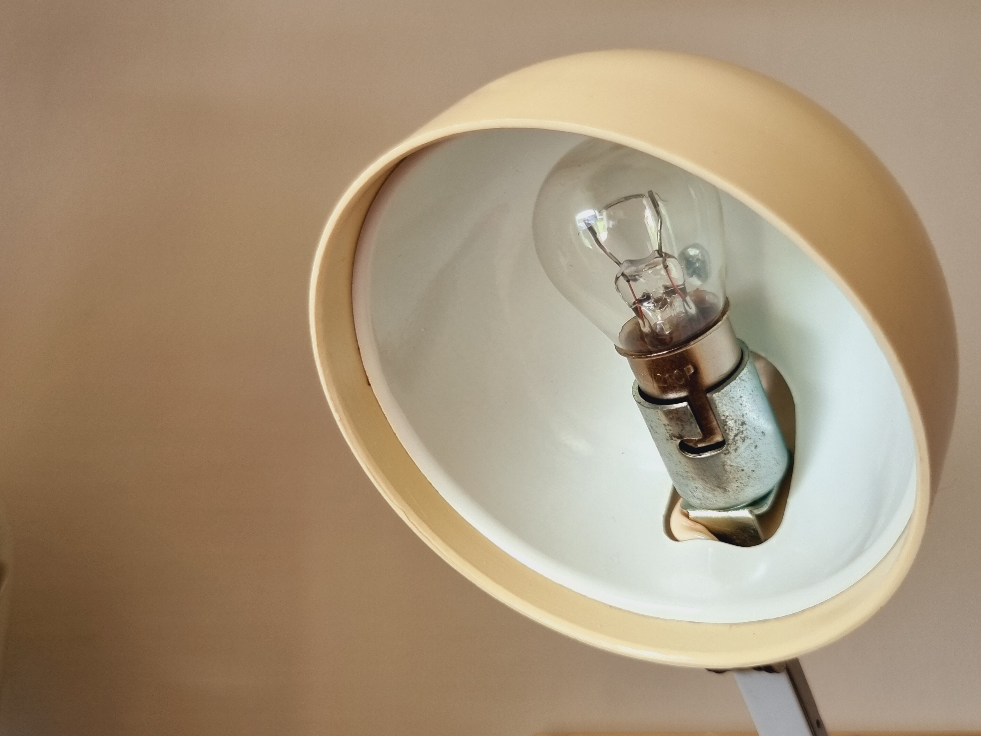 Japanese desk lamp, Space Age design, Kreo-Lite. 1970
