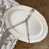 Large antique decorative Gien platter