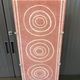 Pink glass wall lamp Ikea Gyllen Julia Treutiger vintage 1990