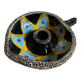 60s ceramic candle holder