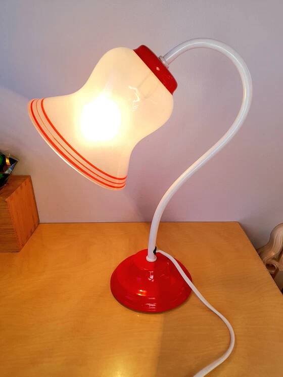 SCE metal desk lamp 1980