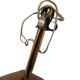 Vintage “golden” sciolari style hanging lamp with 12 light points