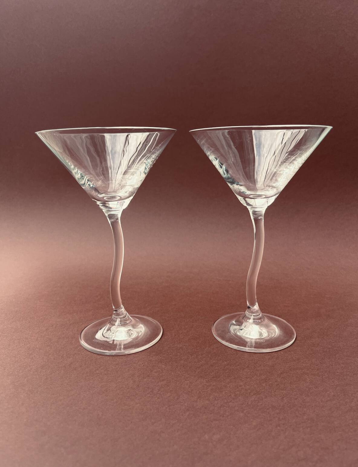 Martini glasses