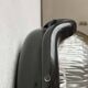 Wall Lamp Walnut Space Age Style Italian Modern Mid-Century by Achille Castiglioni for Flos, 1970s