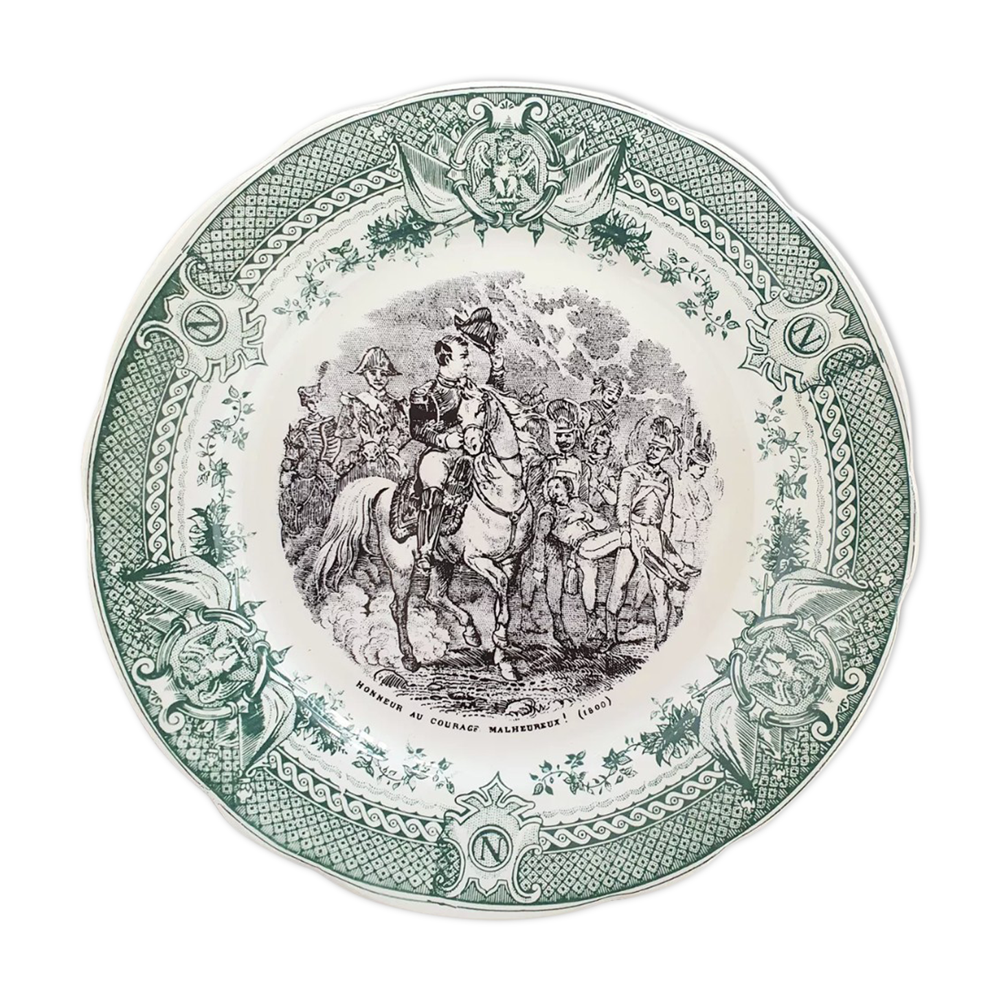 Talking plates Napoleon series