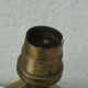 Table lamp base brass brass, ancient, shade plant