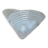 Vintage Murano glass wall lamp by TRE Venezia Italy 1980s