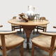 Vintage Rainer Daumiller papercord dining chairs Hirtshals Savværk