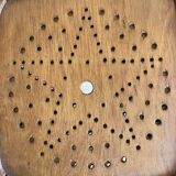 Old wooden bar stool