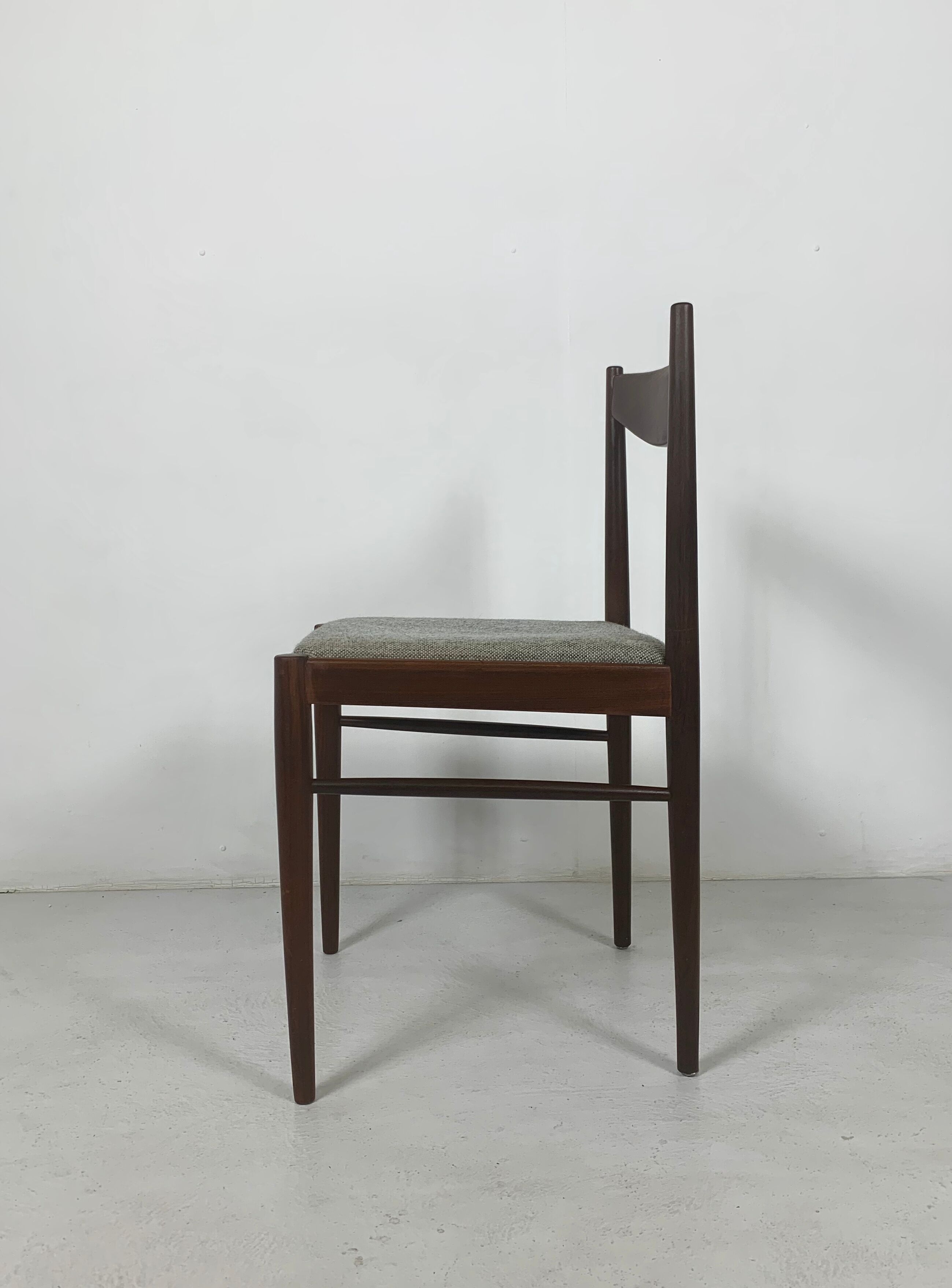 Danish midcentury chair in afromosia 1950s