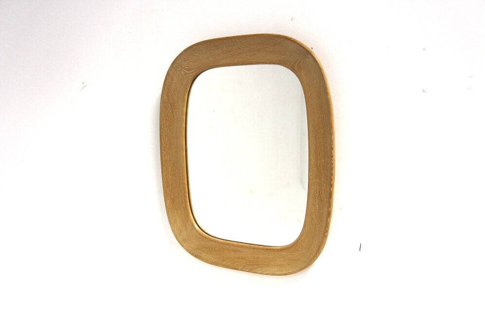 Oak mirror "No 330", Fröseke, Sweden, 1960 96x44cm