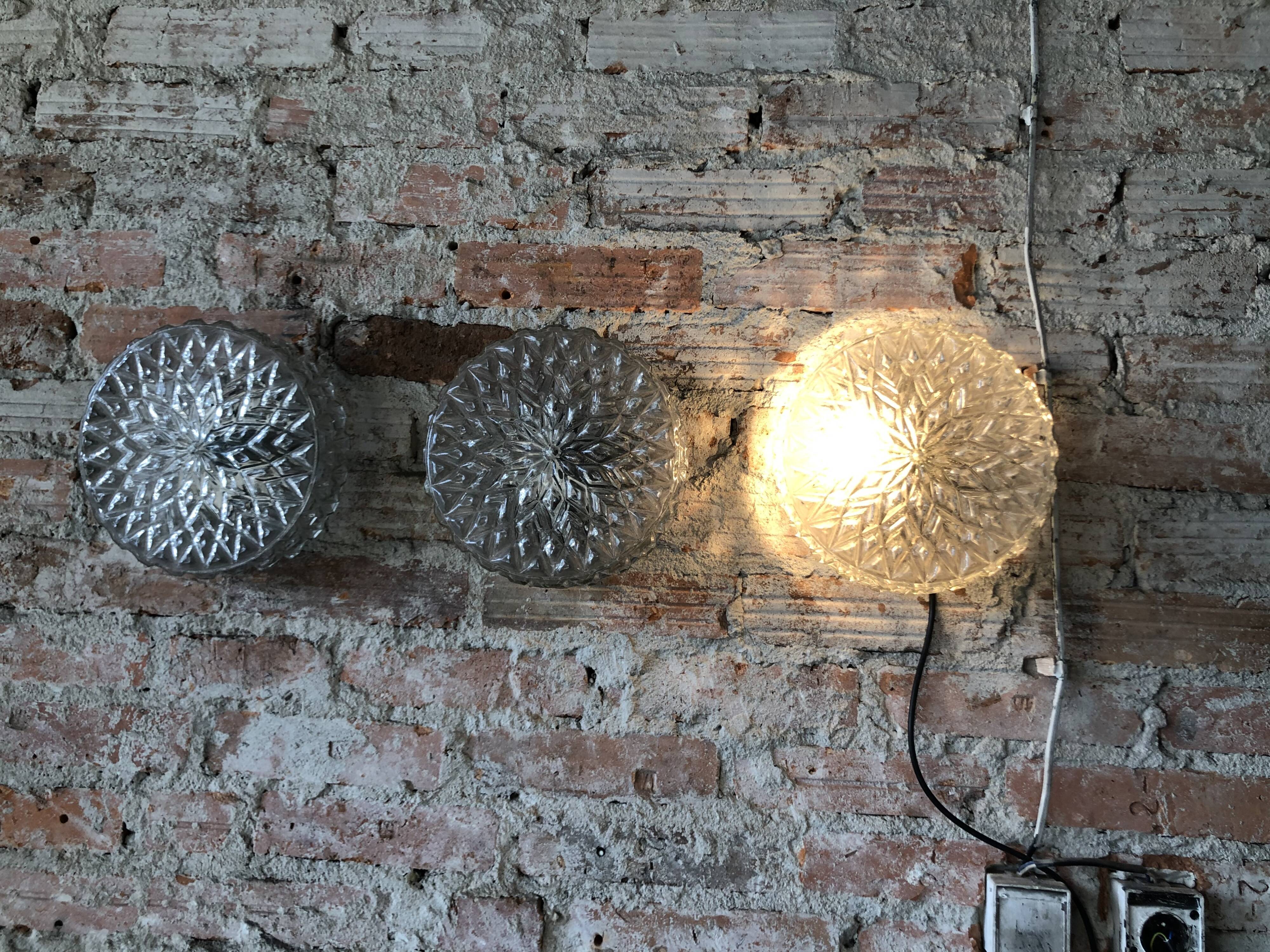 Ceiling light model 16.S.002 from Wikasy A23, 1960