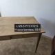 Old farmhouse table for 4/6 people.