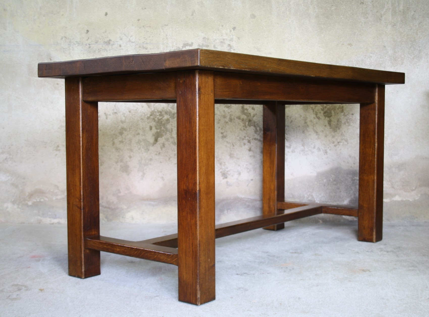 Oak farmhouse table