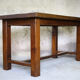 Oak farmhouse table