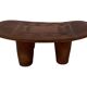 Vintage African hand-carved wooden Senufo stool bench design