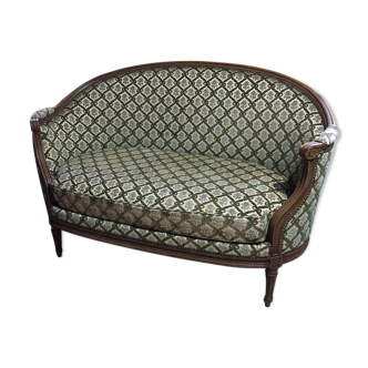 Louis XVI-style basket sofa