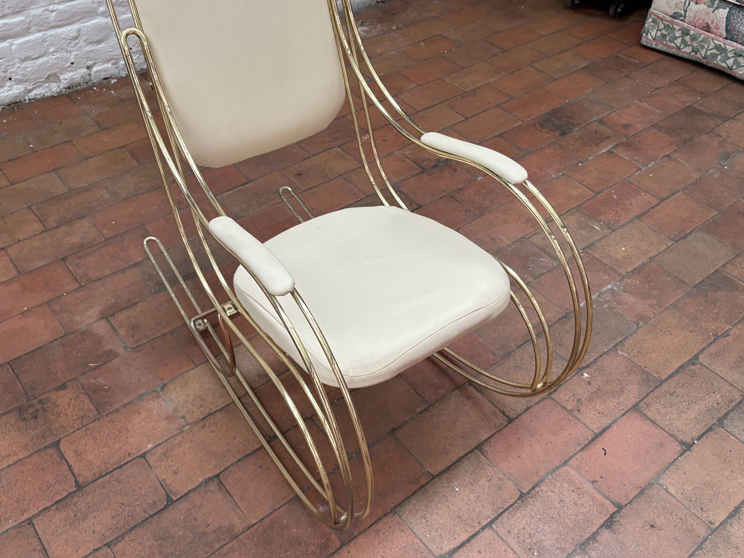 1960s Italian rocking chair