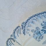 Set of 6 flat plates Regency in iron earth
