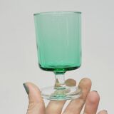 6 verres Luminarc vert