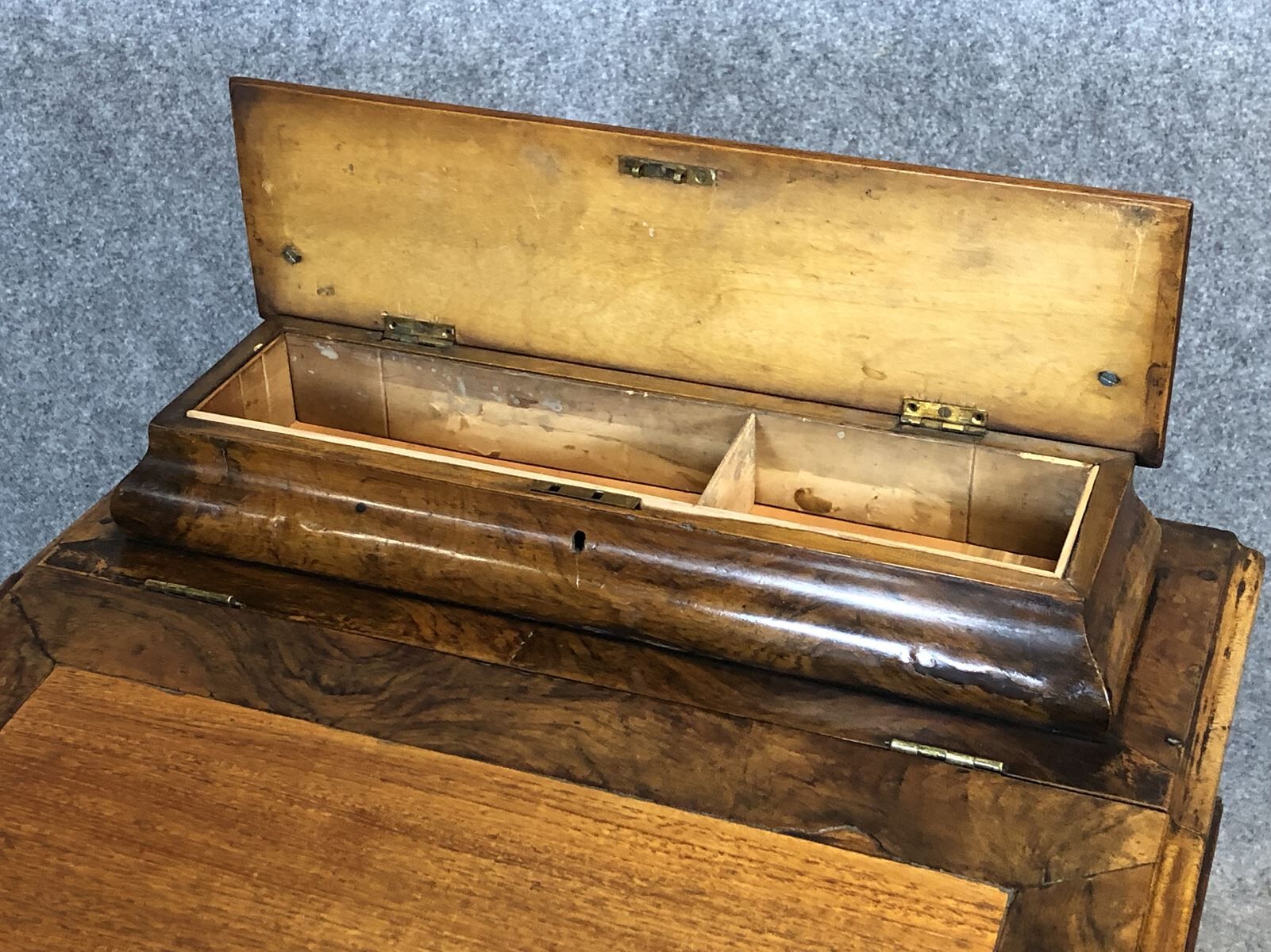 Bureau Davenport Victorien XIXème en noyer