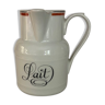 Milk pitcher Jar Service Bistrot Creation Jacques Lobjoy Porcelaine d'Auteuil