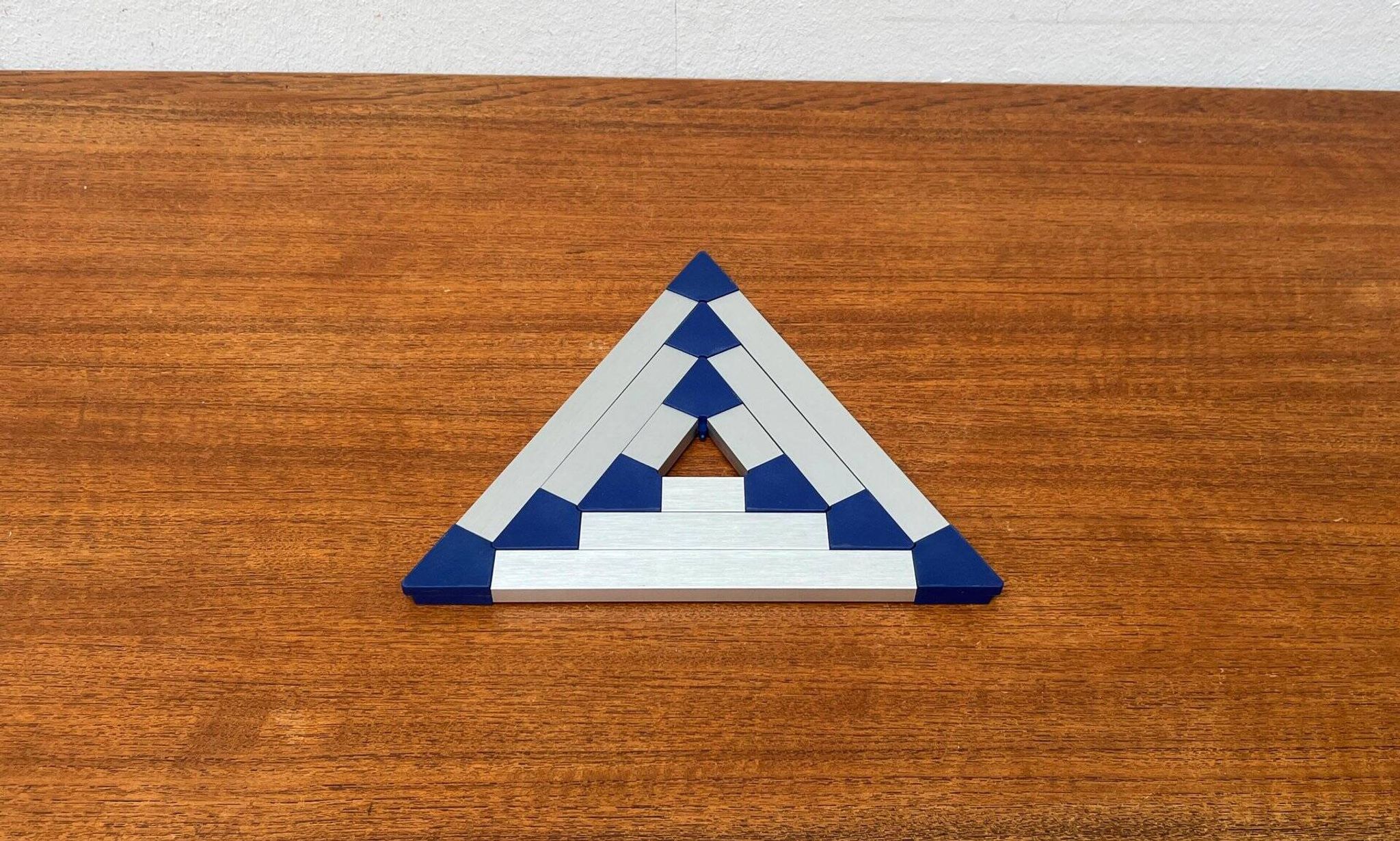 Postmodern triangular trivets by Jorgen Meldgaard for Menu, 1980s, set of 3.