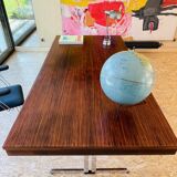 Vintage mahogany veneered desk