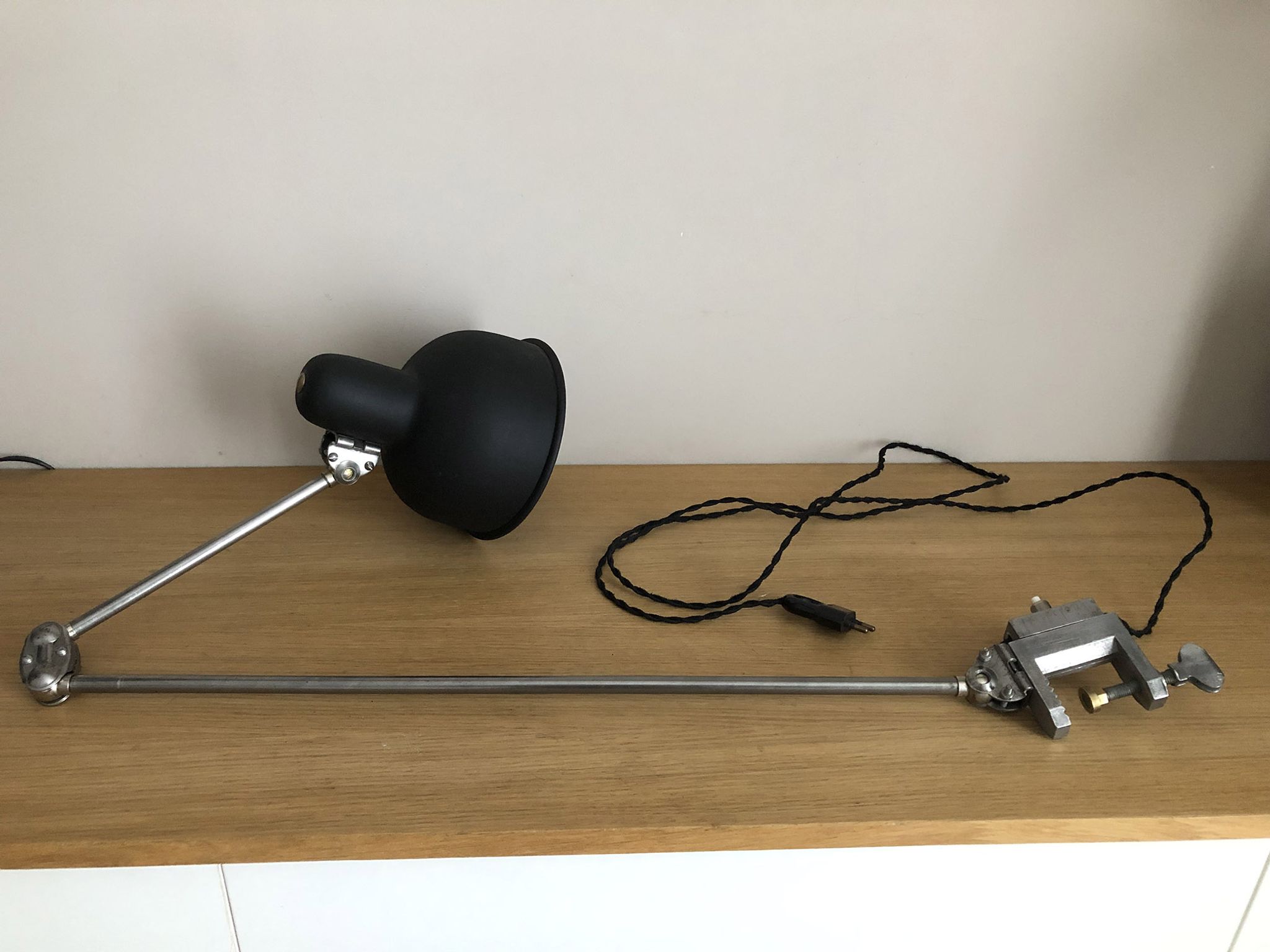 Workshop lamp, office Fornay to vice decades 30 - 50