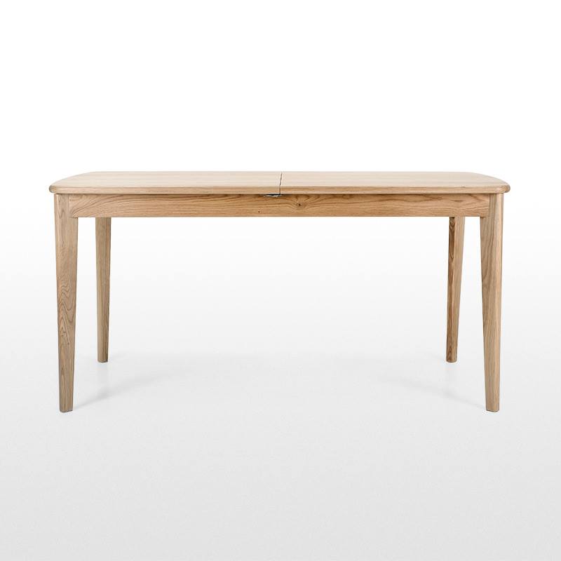 Solid oak extension table scandinavian style