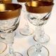 6 Moser Bohemian Crystal Liqueur Glasses
