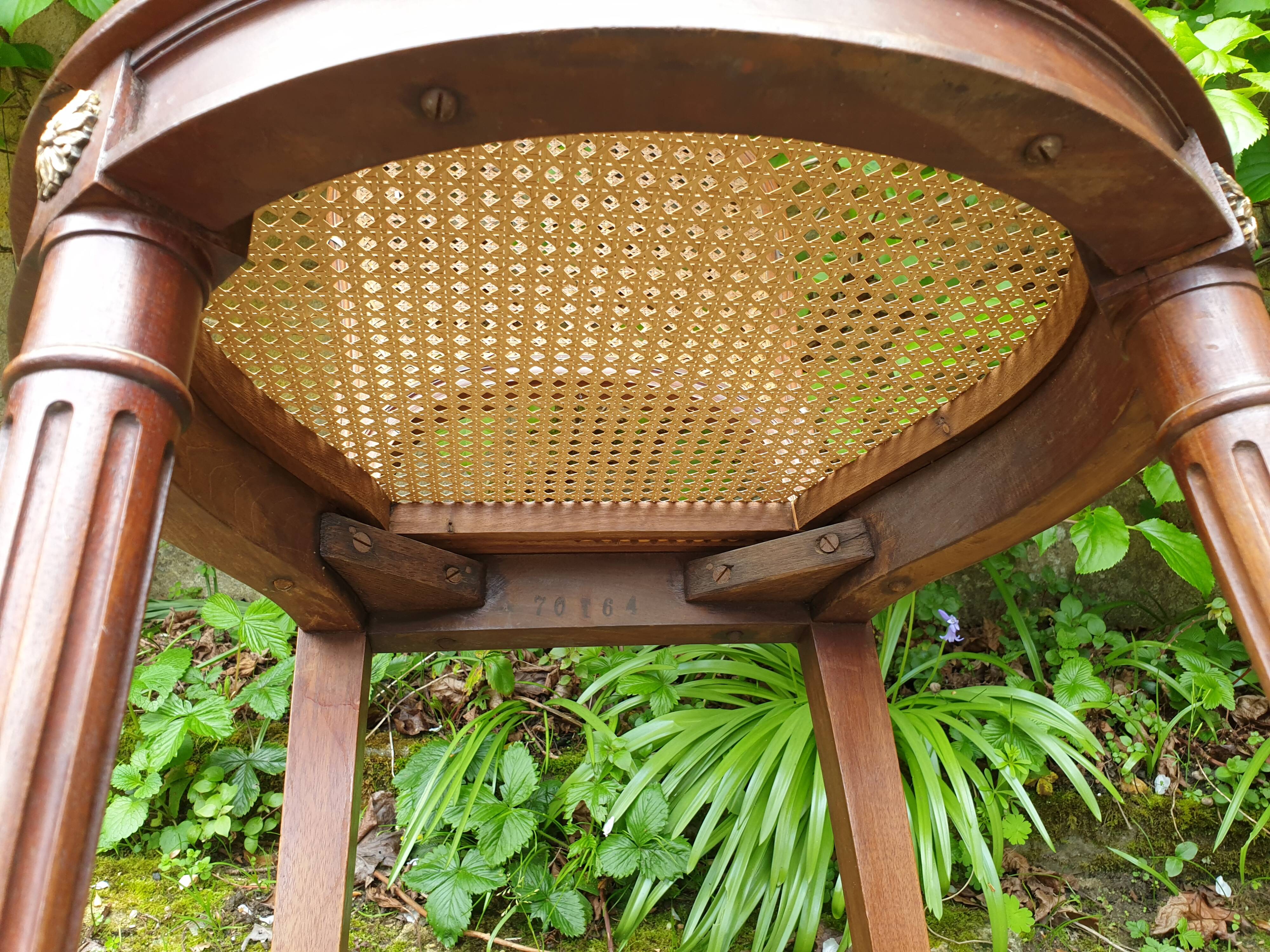 Louis XVI canning chairs